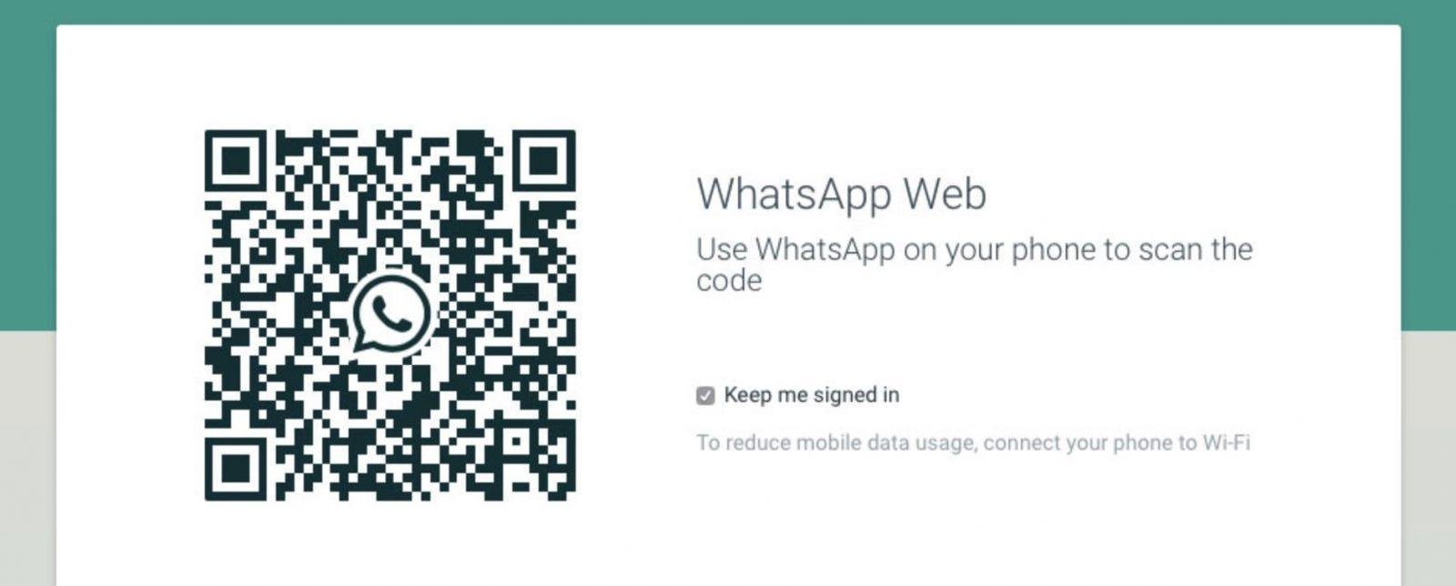 Codice QR WhatsApp Web