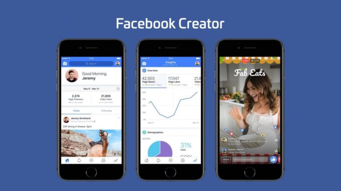 Facebook Creator app