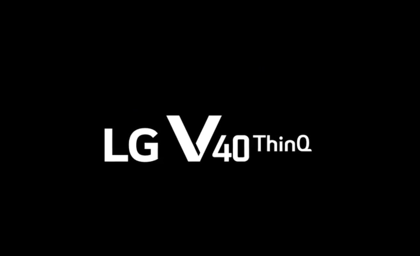 LG V40 ThinQ logo