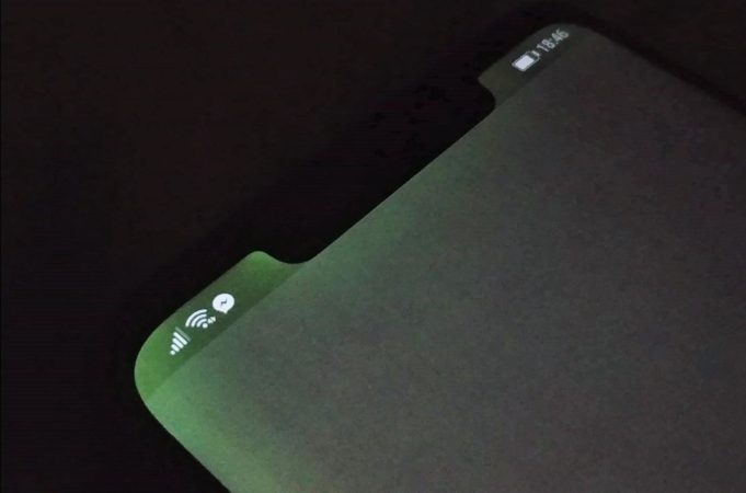 Huawei Mate 20 Pro schermo verde