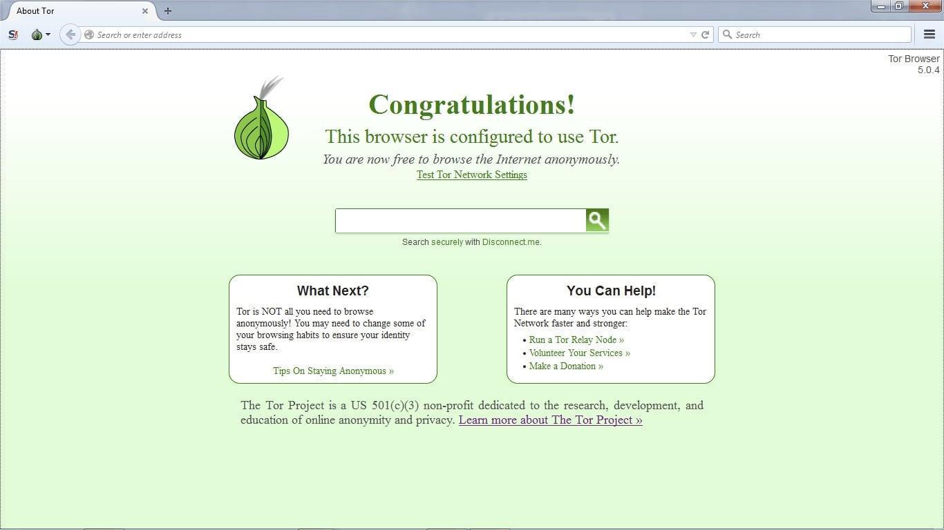 Navigare nel deep web con Tor browser