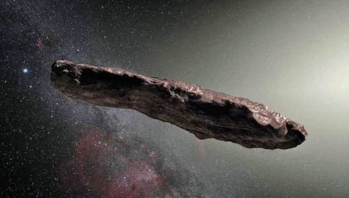Oumuamua oggetto a forma di sigaro interstellare