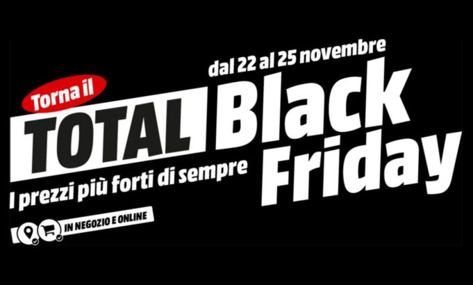 Total Black Friday MediaWorld 21 novembre 2018