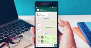 WhatsApp messaggi vocali in sequenza