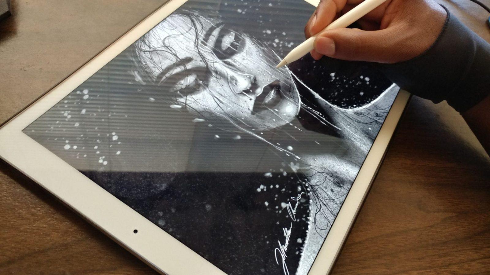 iPad Pro Sara Franci disegnare