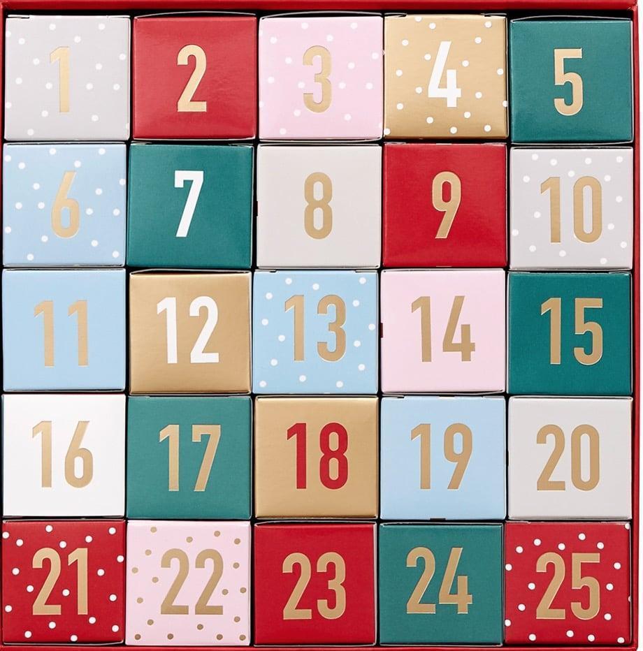 Calendario Avvento scatole 2018