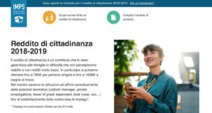 Reddito di Cittadinanza 2018 2019 falso sito web IMPS