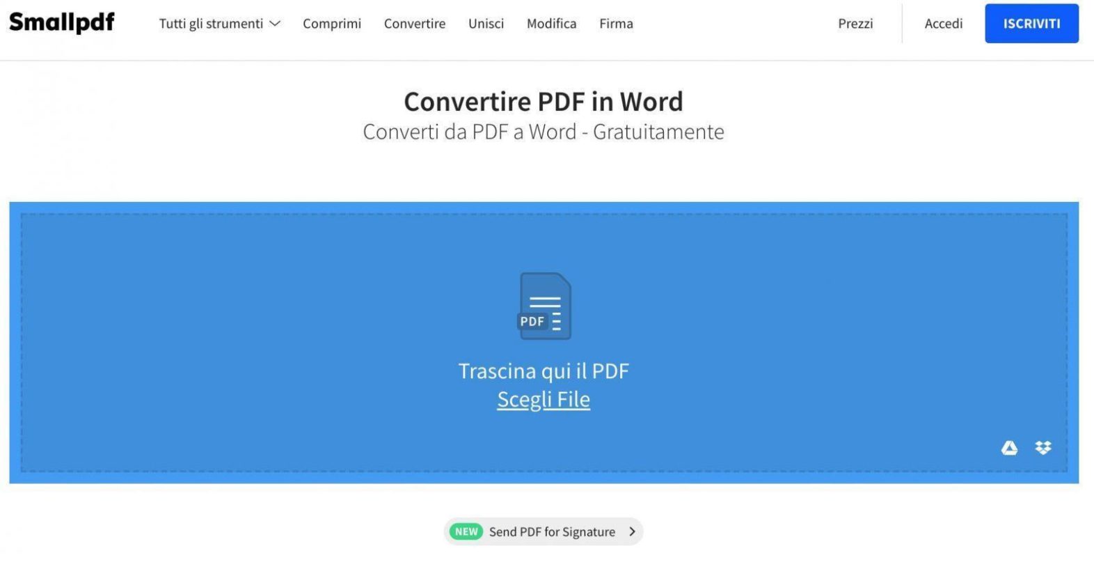 Convertire Pdf In Word Online Opinionitech