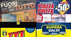 offerte volantini lidl trony unieuro mediaworld euronics