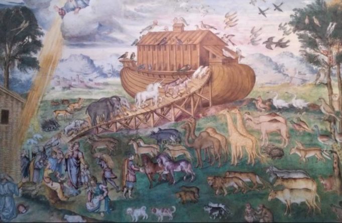Arca di Noe primo animale ad uscire