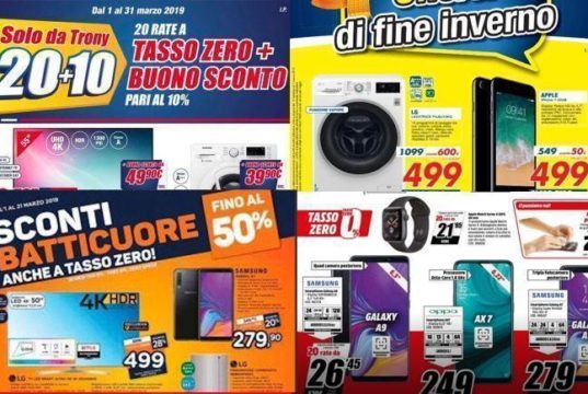 Offerte volantino | MediaWorld | Unieuro | Euronics | Trony | Expert