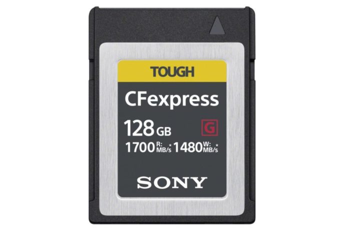 Sony CFexpress tipo B scheda di memoria