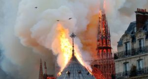 Notre Dame di Parigi incendio