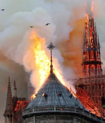 Notre Dame di Parigi incendio
