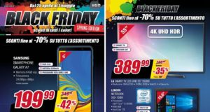 Volantino Trony offerte Black Friday fino al 1 maggio 2019