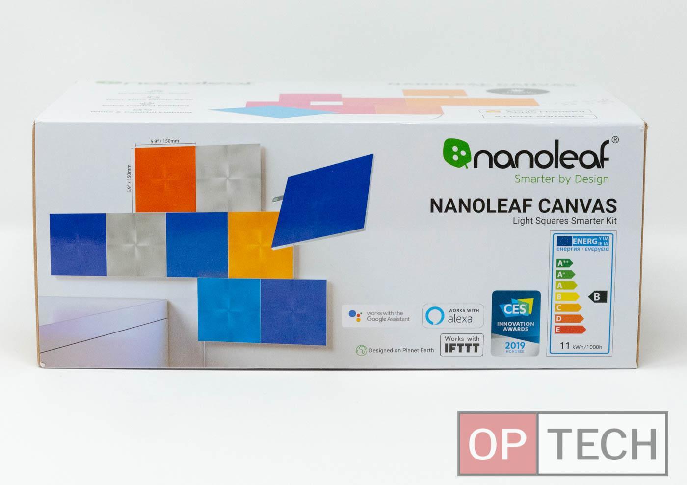 Nanoleaf Canvas dettagli scatola