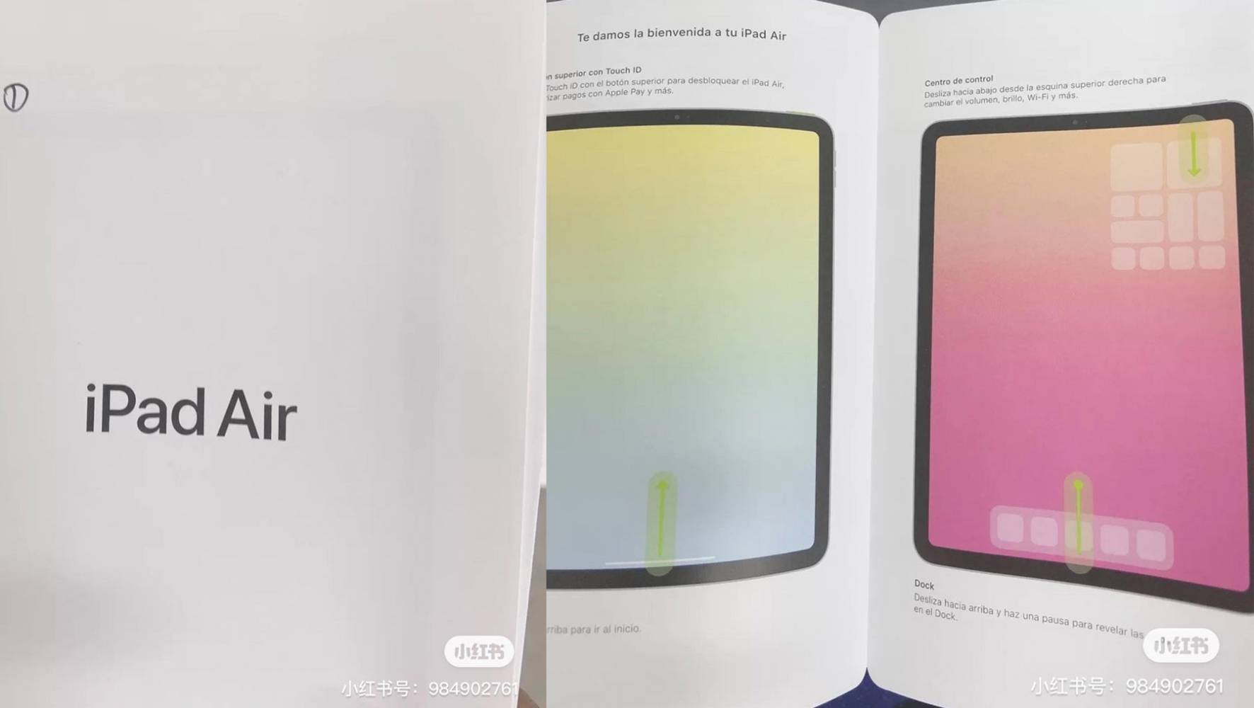 Design iPad Air 2020 manuale
