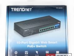 TRENDnet TPE 082WS switch recensione