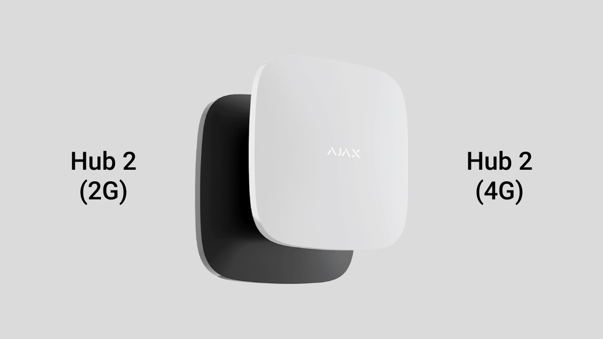Ajax Hub 2G e 4G